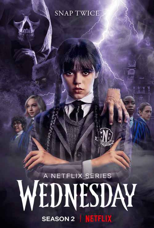 Stream Wednesday Addams’ darkly hilarious adventures in HD—only on CatchOn TV IPTV subscription!